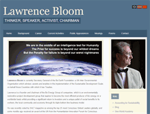 Tablet Screenshot of lawrencebloom.com